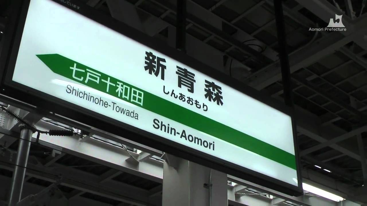 東北新幹線「はやて」新青森入線
